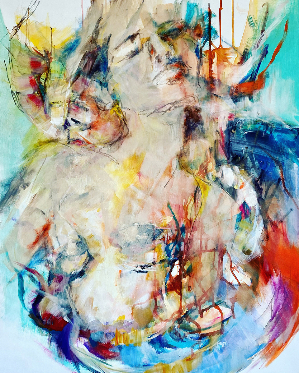 color rush – 2024 – 100×80