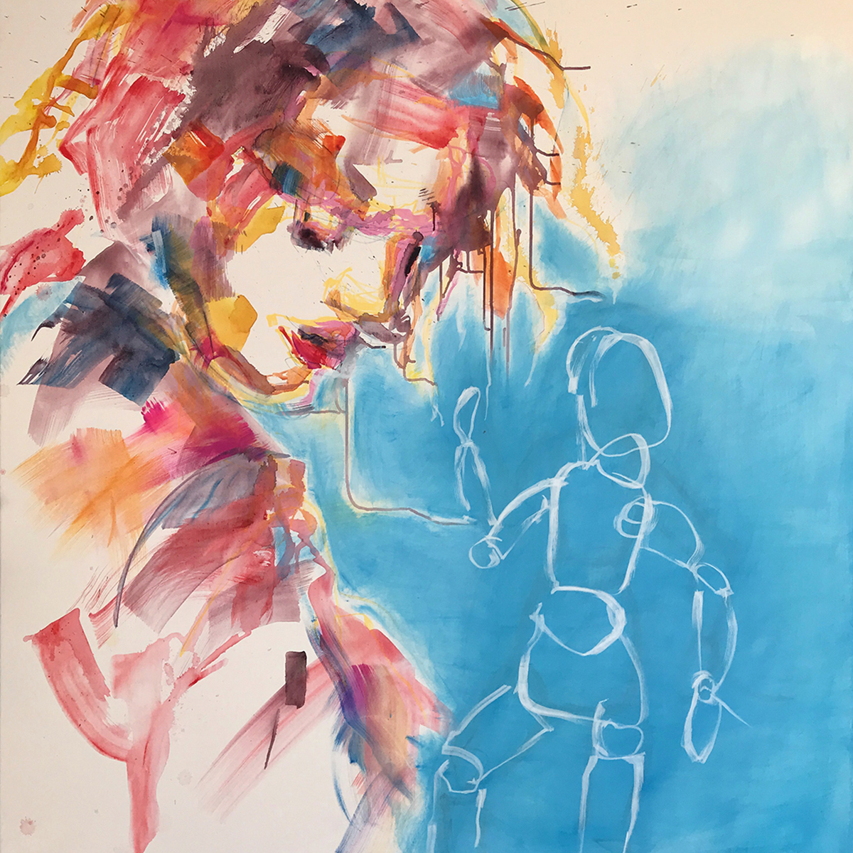 wooden doll 120×120